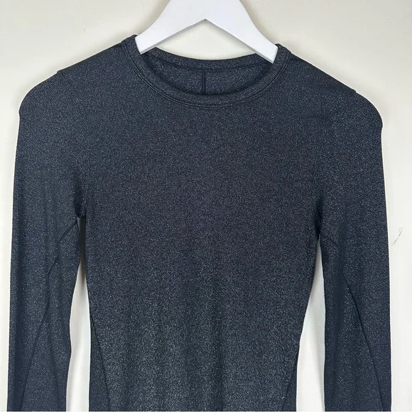 Lululemon Long Sleeve Shirt with Sparkle - Picture 2 of 9
